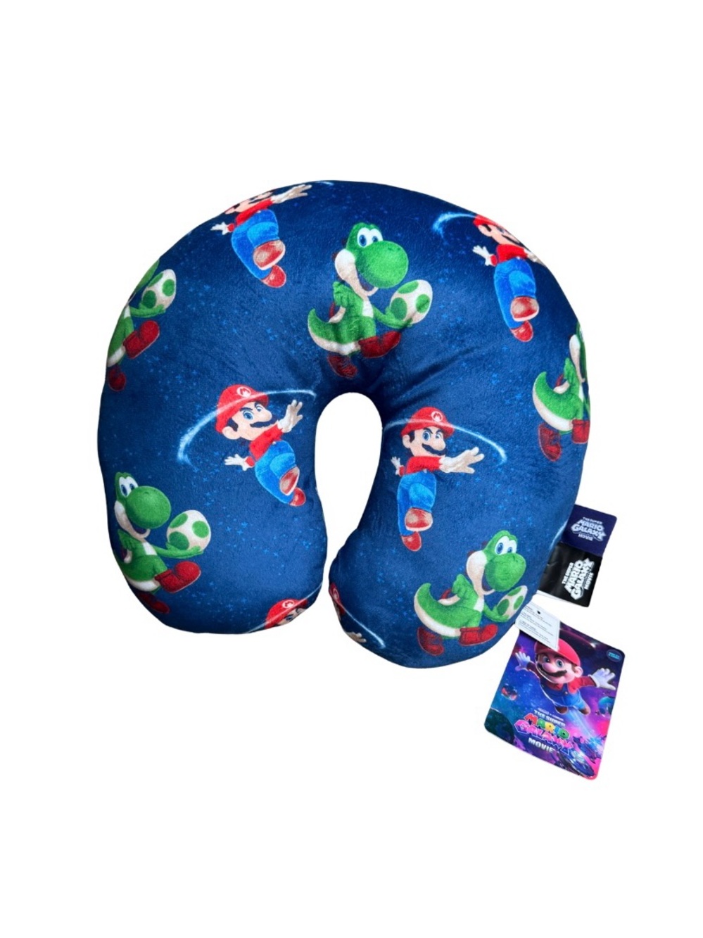 Mario Kart Character Galaxy Movie Kids Travel Neck Pillow